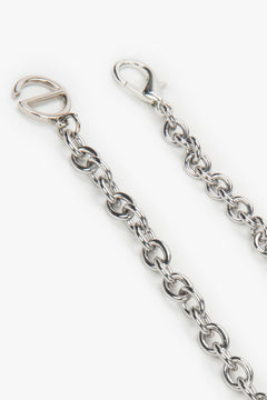 Stylish 115 cm Silver Chain Belt with Carabiner Closure – Estro.