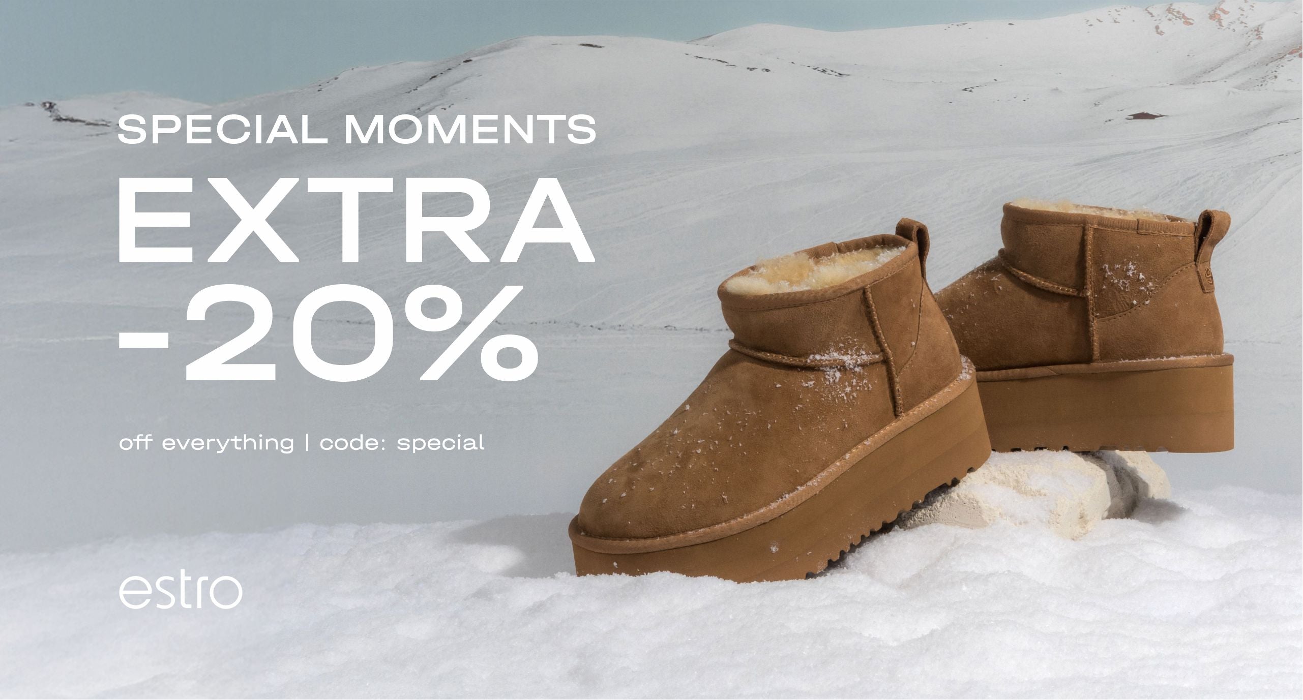 Specjal Moments promo at Estro: 20 per cent off.