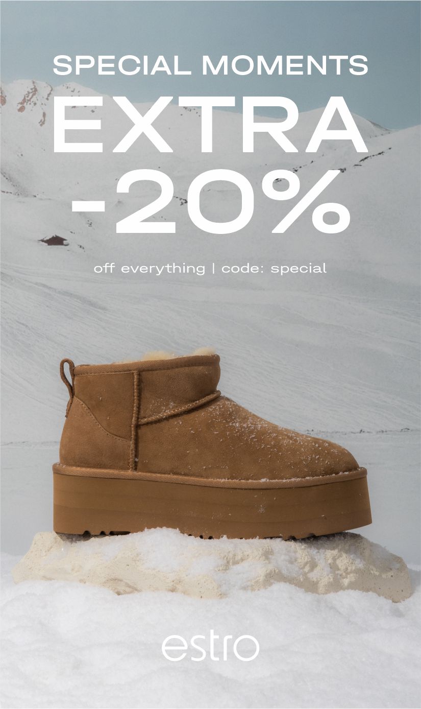 New promo at Estro, 20% off everyting.