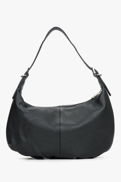 Black leather bag by Estro.