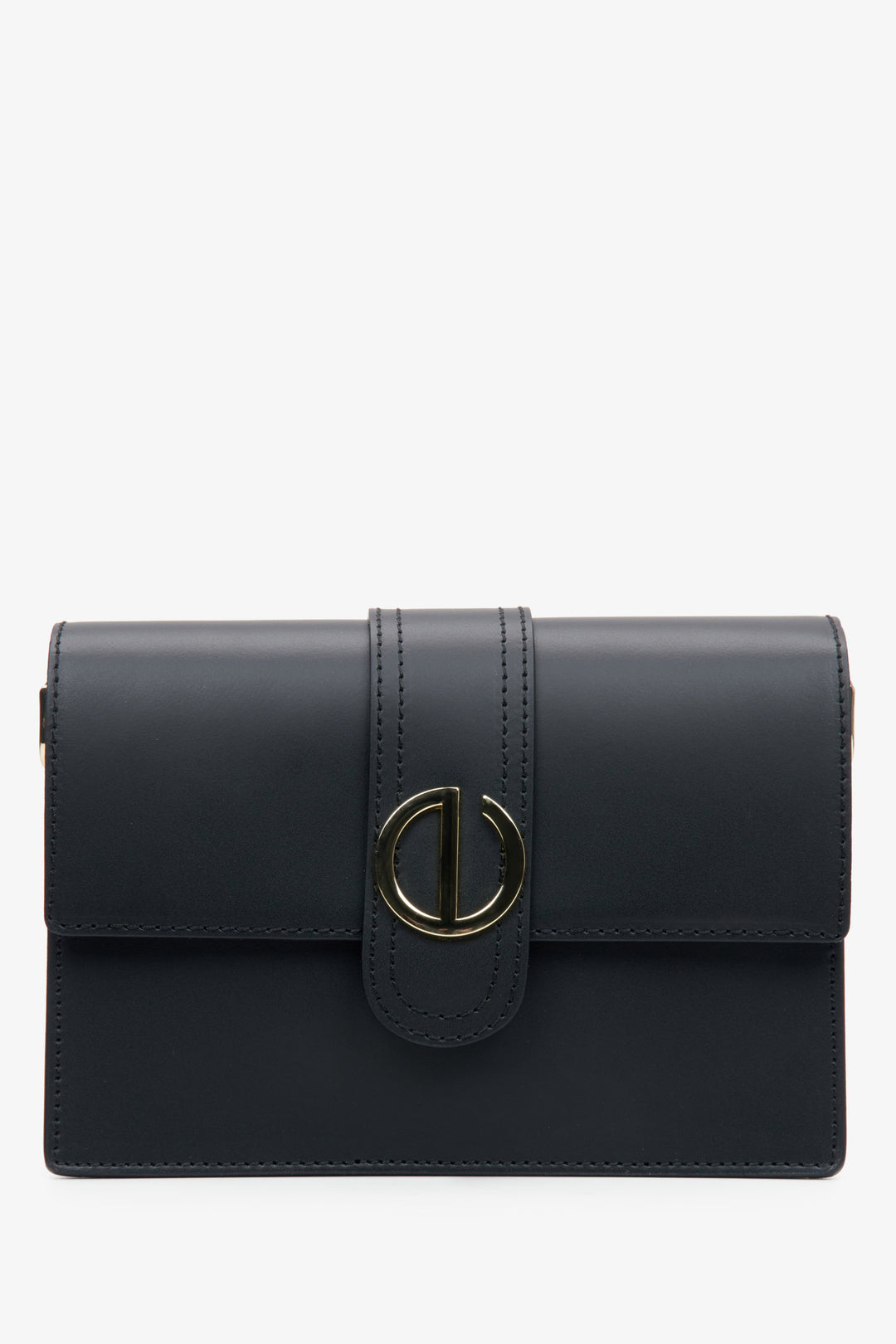Women's Black Italian Leather Handbag Estro ER00114775