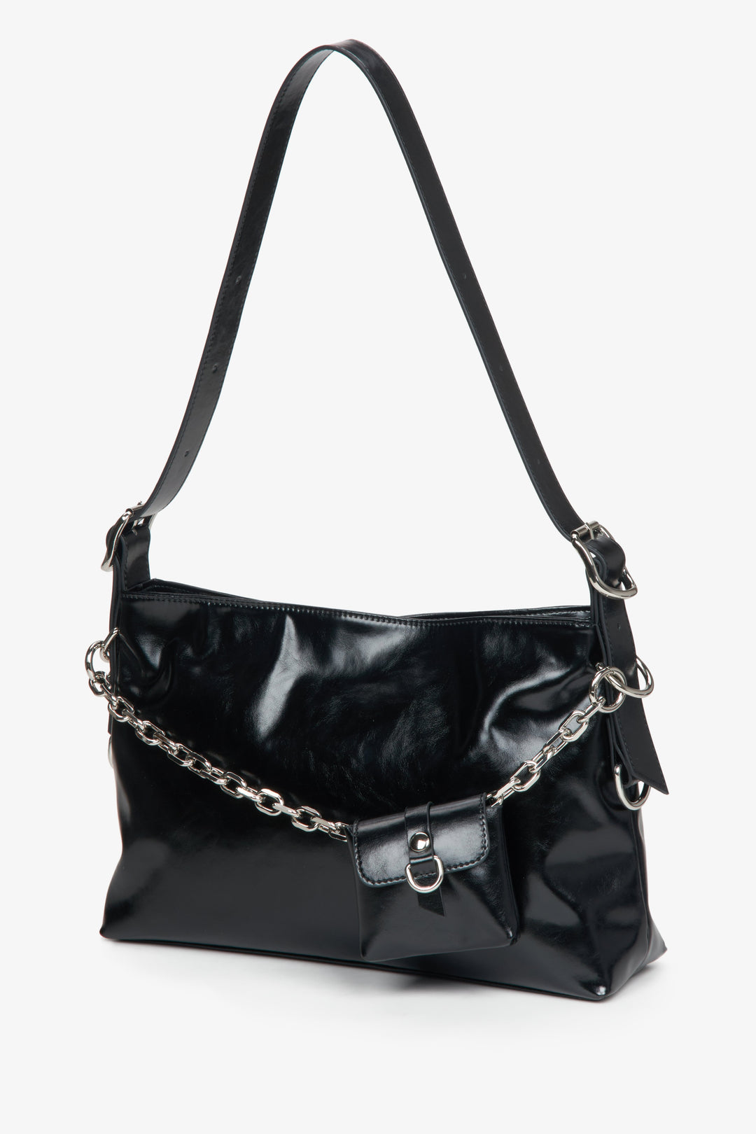 Women's black handbag Estro.