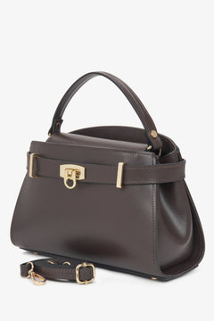 Women's handbag made of premium Italian leather.