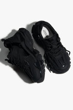 Women's Black Low-Top Sneakers with a Chunky Platform ES8 ER00115758.