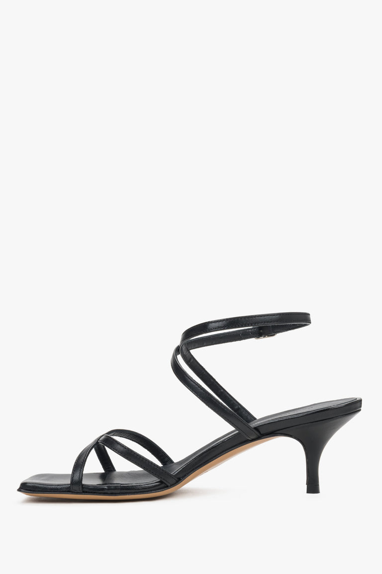 Guglielmo Rotta handcrafted Italian sandals featuring a premium leather interior and sleek silhouette.