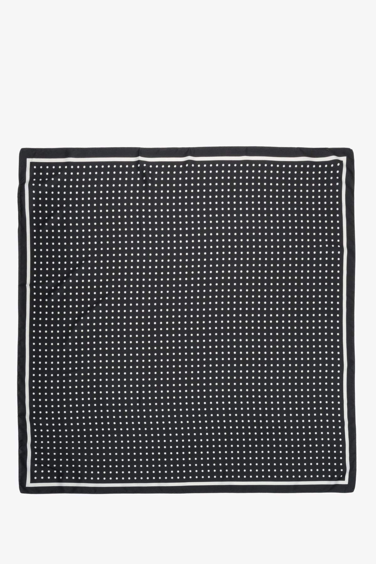 Women’s black and white polka dot neckerchief Estro.