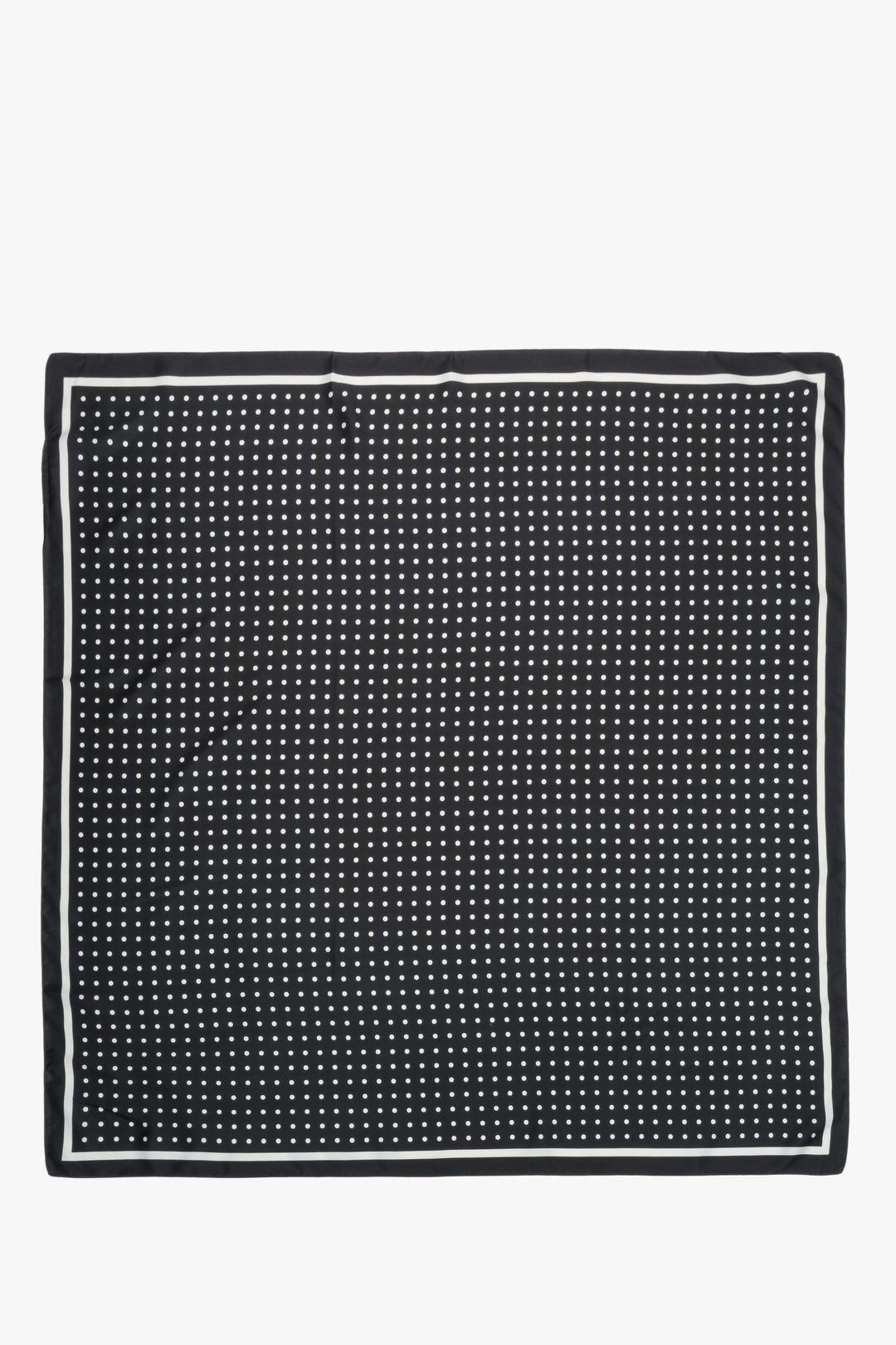 Women’s black and white polka dot neckerchief Estro.