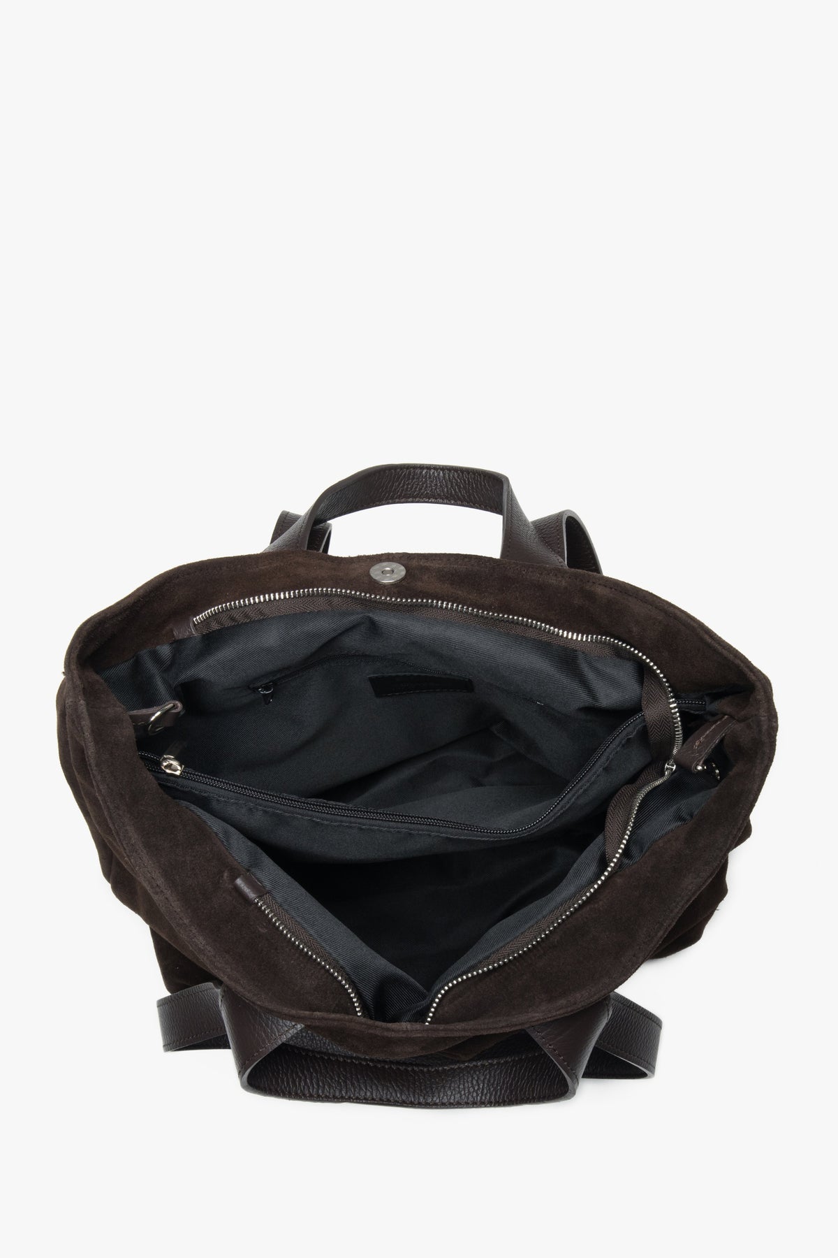 Women's Saddle Brown Shopper Bag from Estro. 