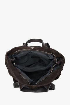 Women's Saddle Brown Shopper Bag from Estro. 