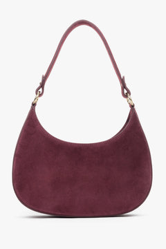 Elegant burgundy shade paired with a comfortable shoulder strap, perfect for daily wear and special occasions.