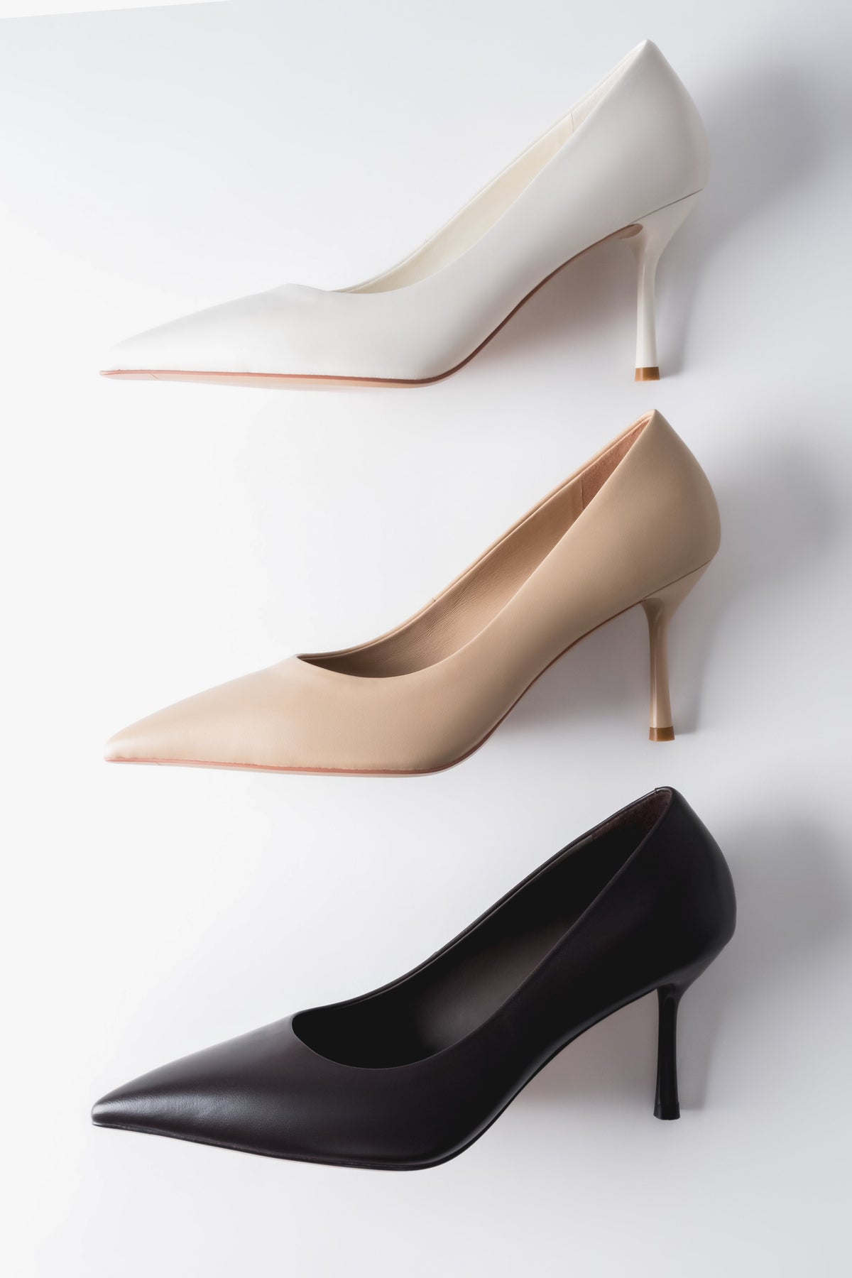 Women's Genuine Leather Stiletto Pumps Estro.