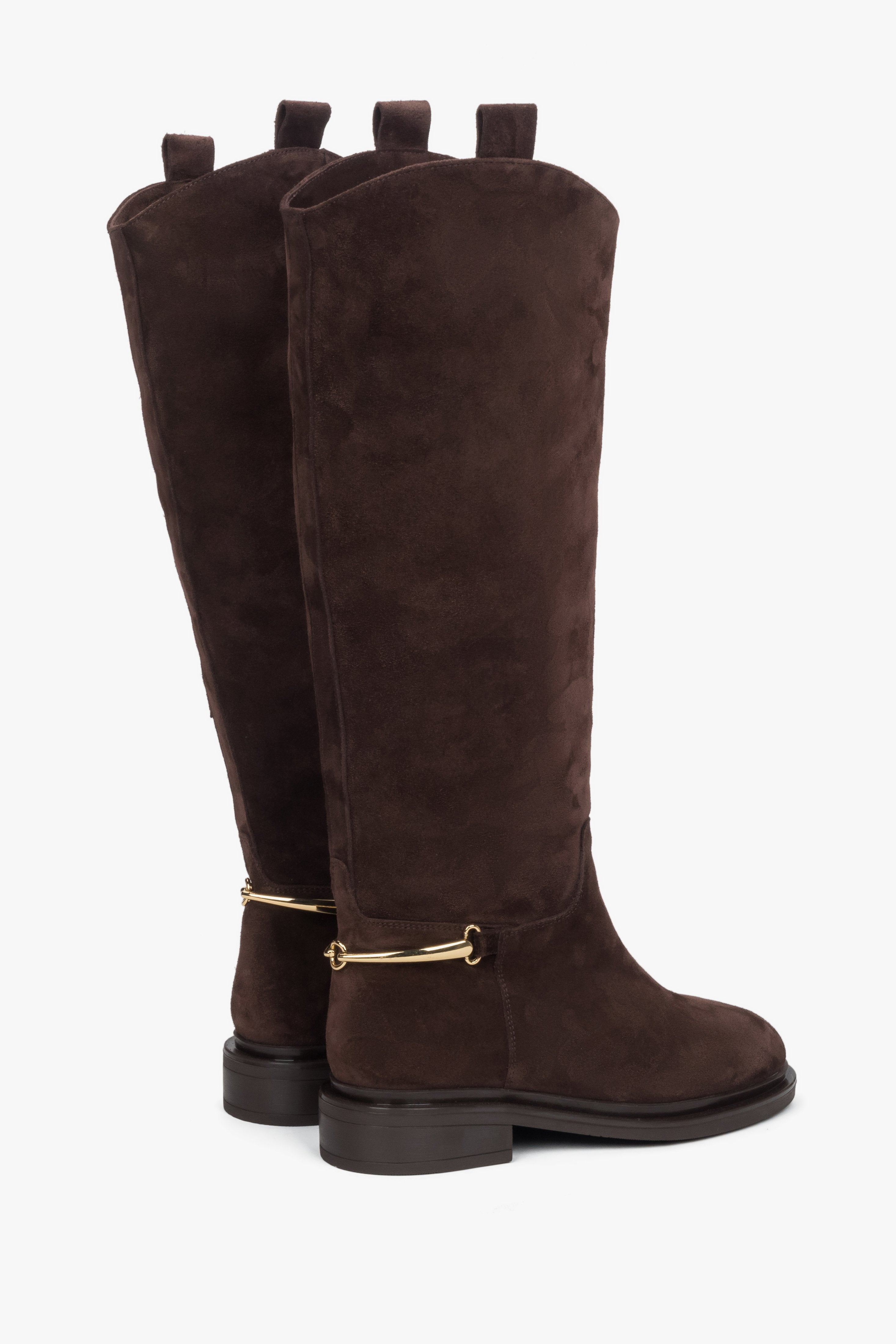 Elegant gold buckle and subtle metallic accents elevate the classic design with a touch of luxury.