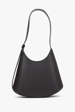 Women's Dark Brown Shoulder Bag made of Premium Italian Genuine Leather Estro ER00118652.