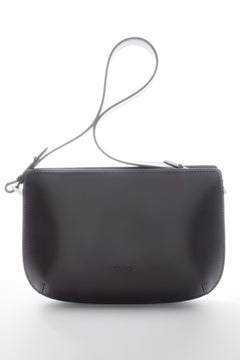 Women's Elegant Dark Brown Shoulder Bag made of Genuine Leather Estro ER00118994.