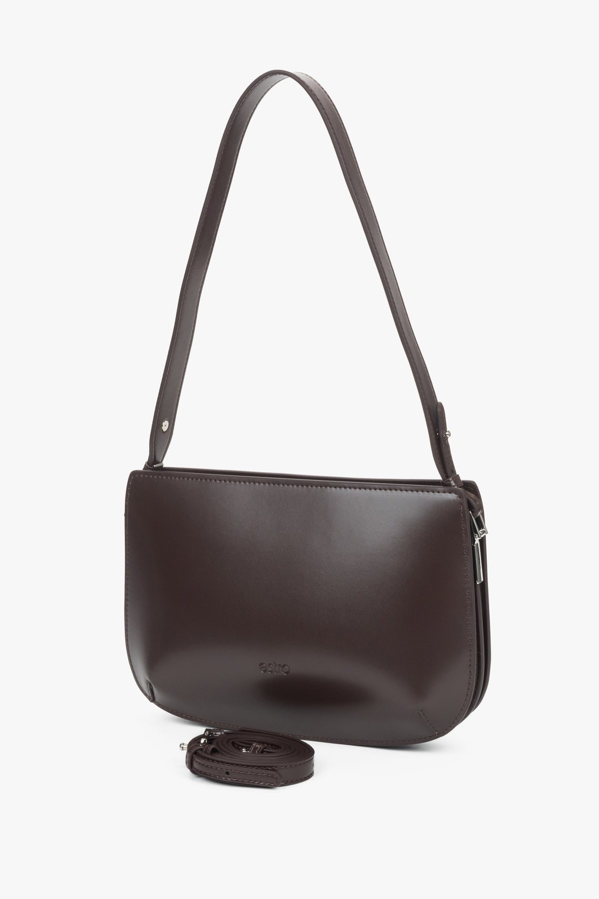 Versatile carrying options with a top handle and adjustable shoulder strap.