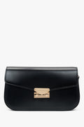 Women's Black Shoulder Bag made of Genuine Leather Estro ER00116842.