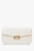 Women's Light Beige Shoulder Bag made of Genuine Leather Estro ER00116838.