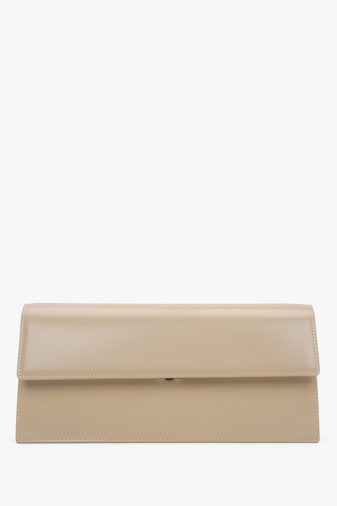 Women's Light Beige Shoulder Bag with Adjustable Strap by Estro.