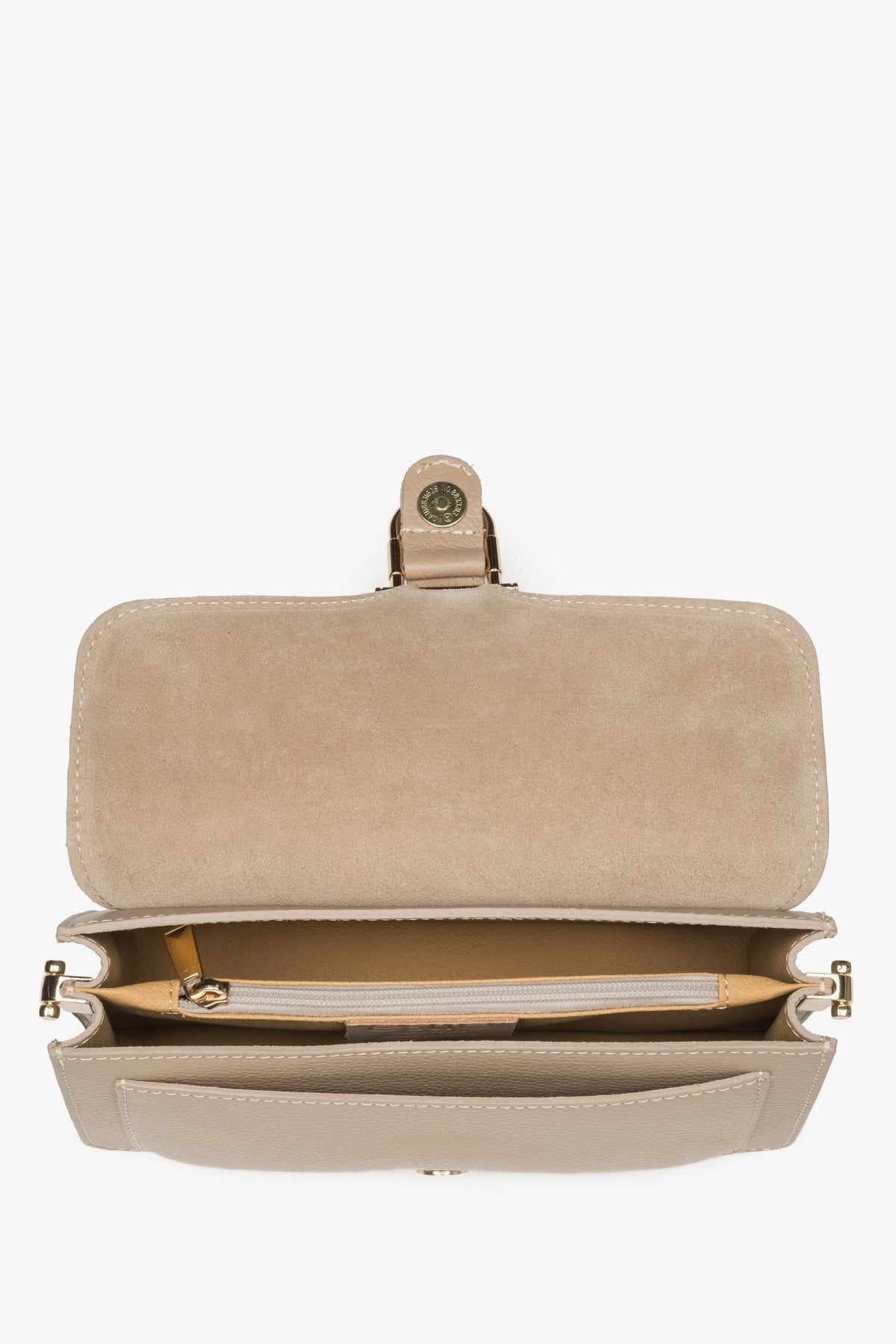 Women's Small Light Brown Shoulder Bag from Estro. 