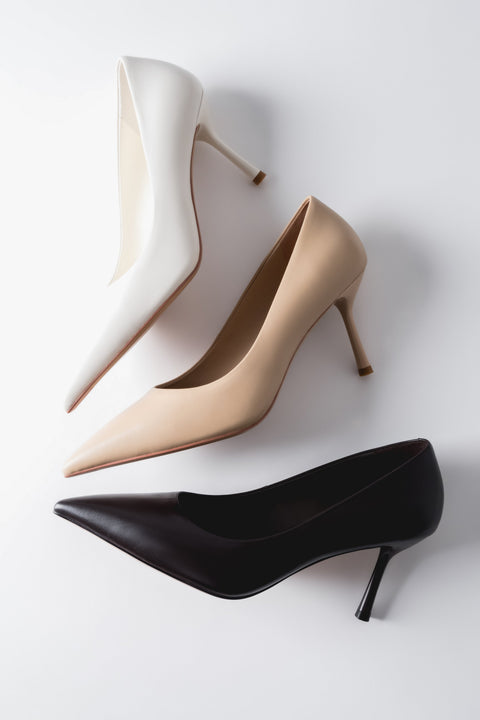 Women's Leather Stilettos Estro – Color Comparison.