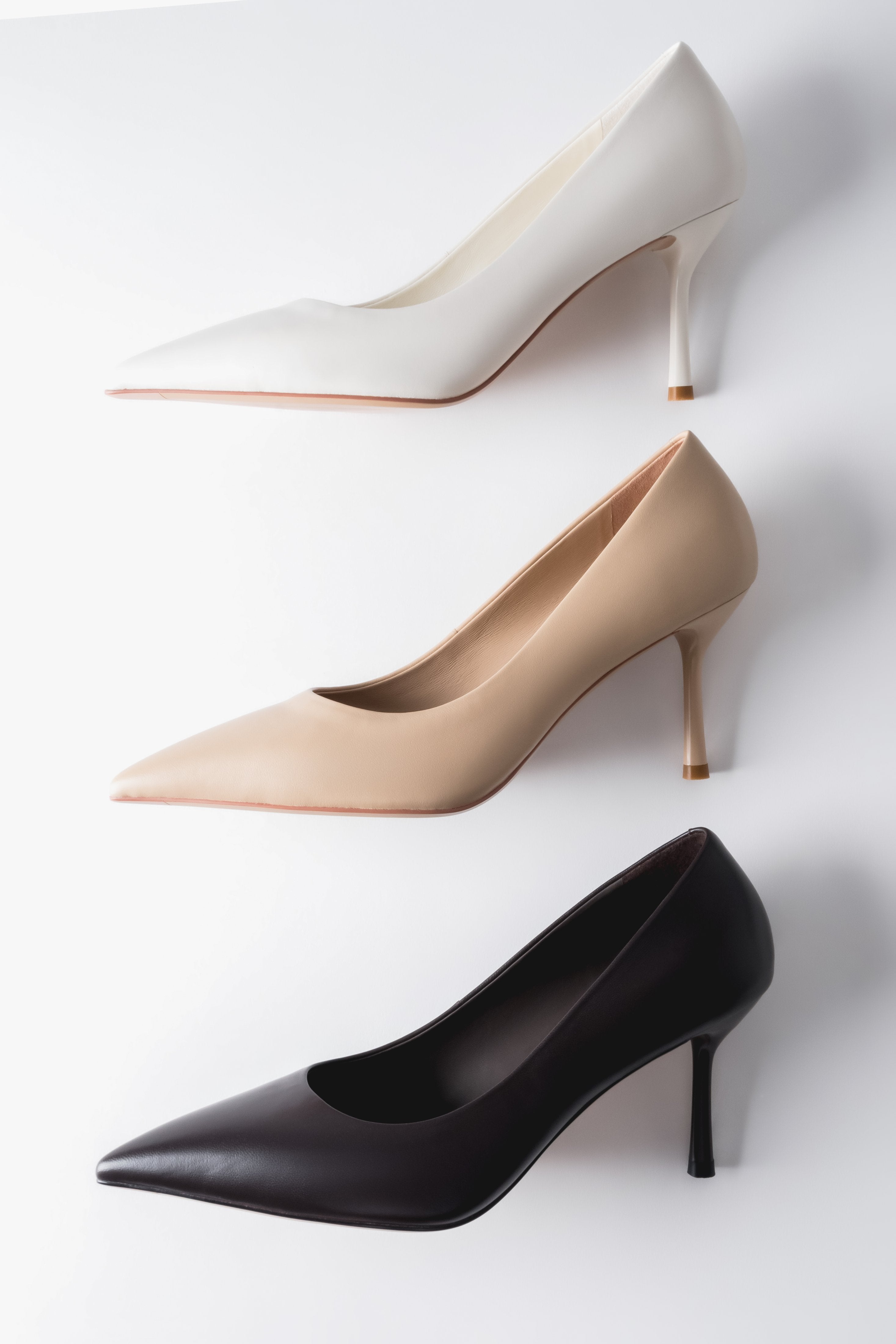 Women's Genuine Leather Stiletto Pumps Estro.