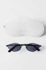 Women's Milky White Genuine Leather Glasses Case Estro ER00119894.
