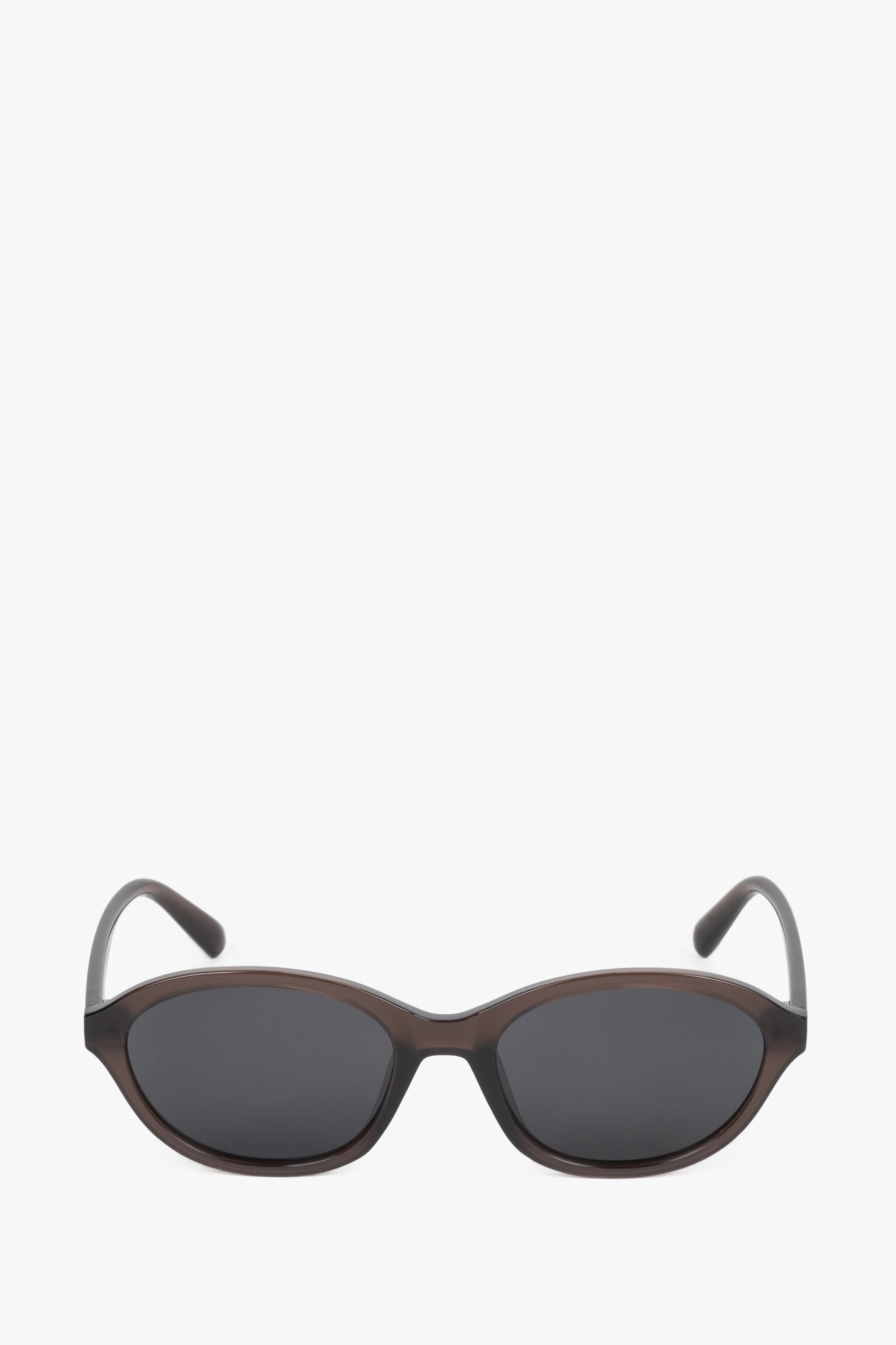 Women's Oval Sunglasses with Brown Frames Estro ER00119143.