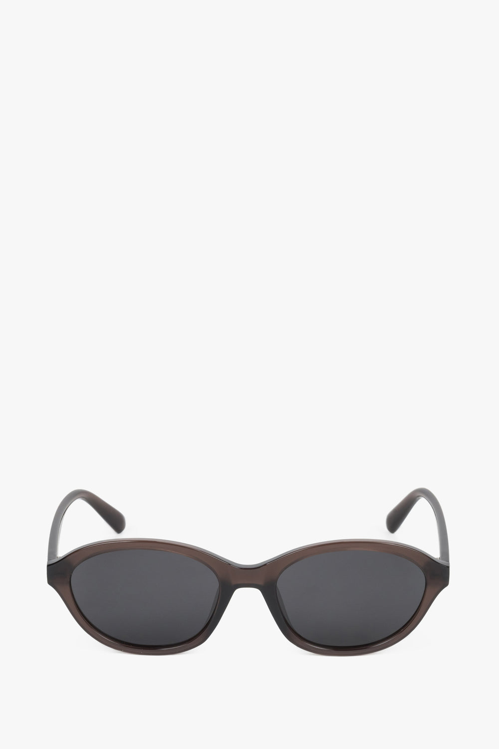 Women's Oval Sunglasses with Brown Frames Estro ER00119143.