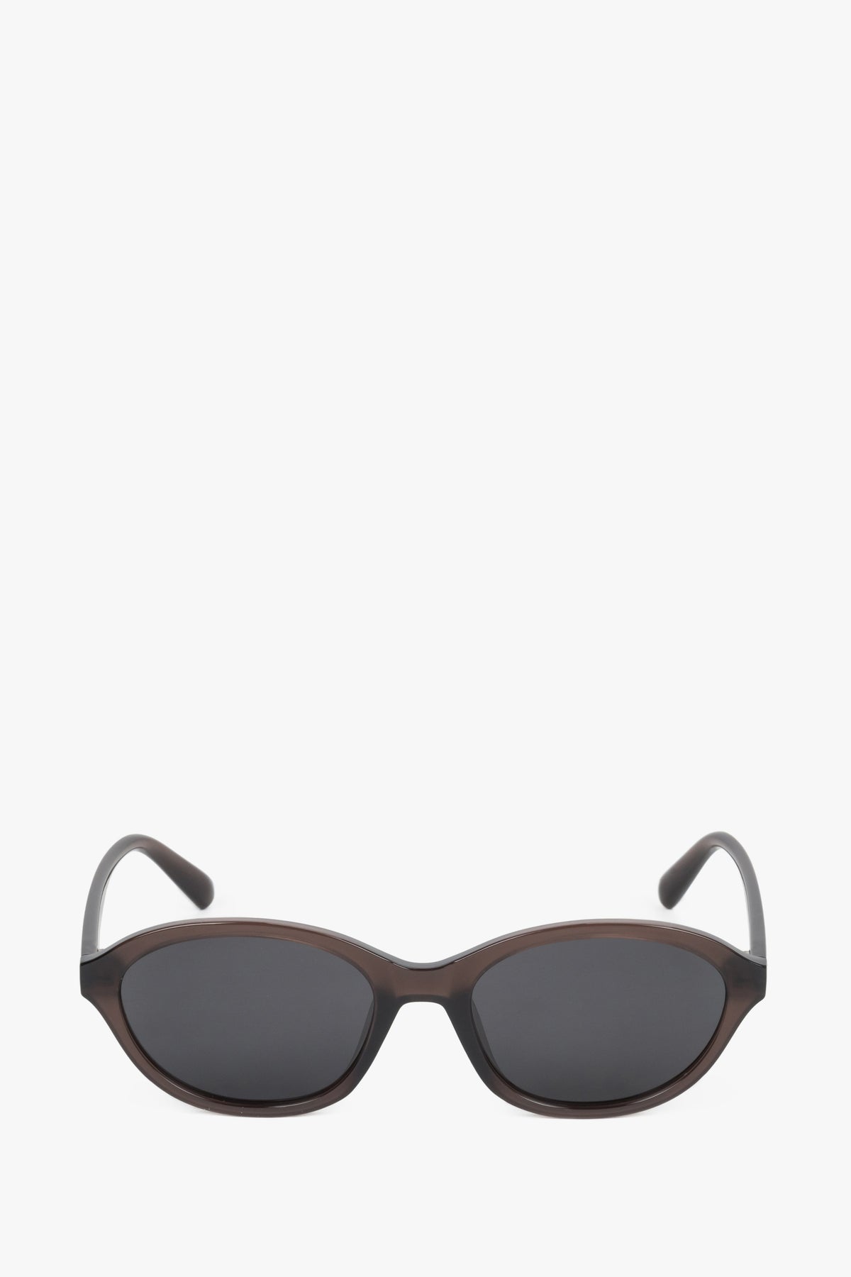 Women's Oval Sunglasses with Brown Frames Estro ER00119143.