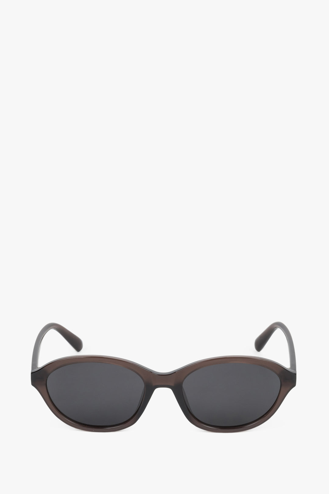 Women's Oval Sunglasses with Brown Frames Estro ER00119143.