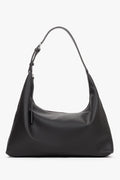 Women’s Spacious Dark Brown Shopper Bag in Genuine Leather Estro ER00119536.