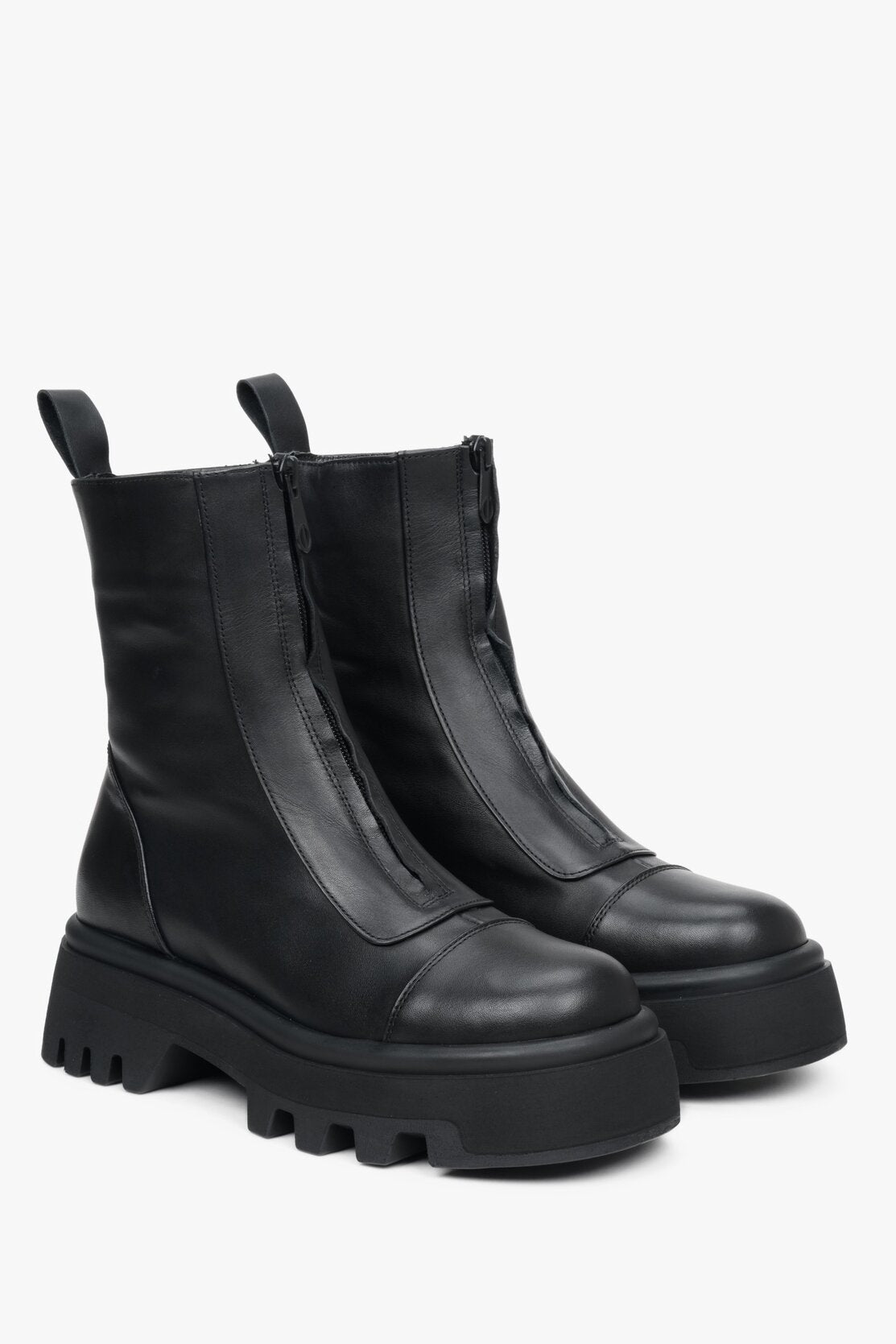 Women's Black Winter Boots Estro ER00112007.