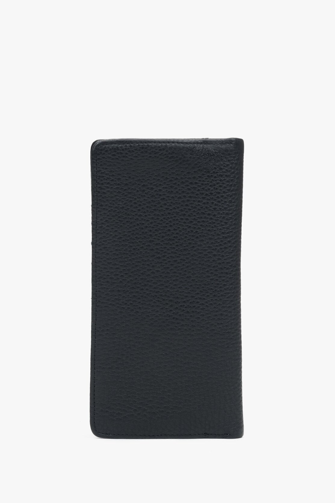 Men's Black Wallet made of Genuine Leather Estro ER00114490