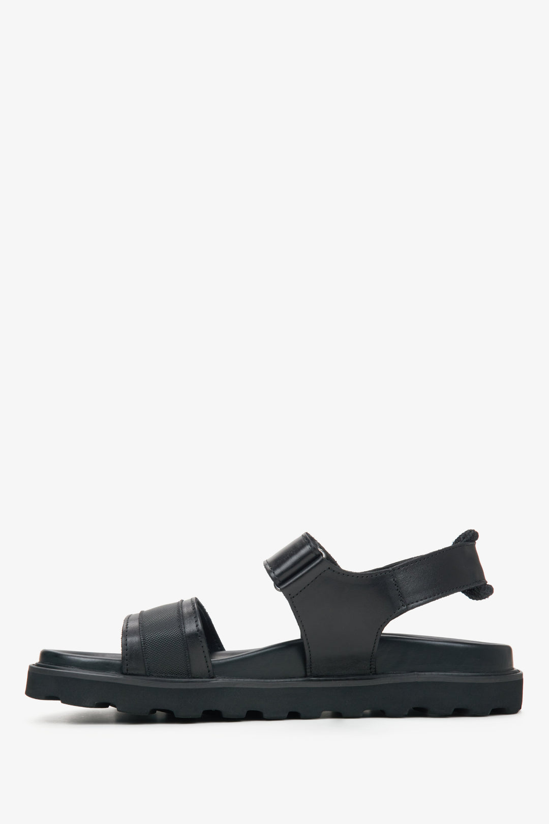 Mens black sandals online