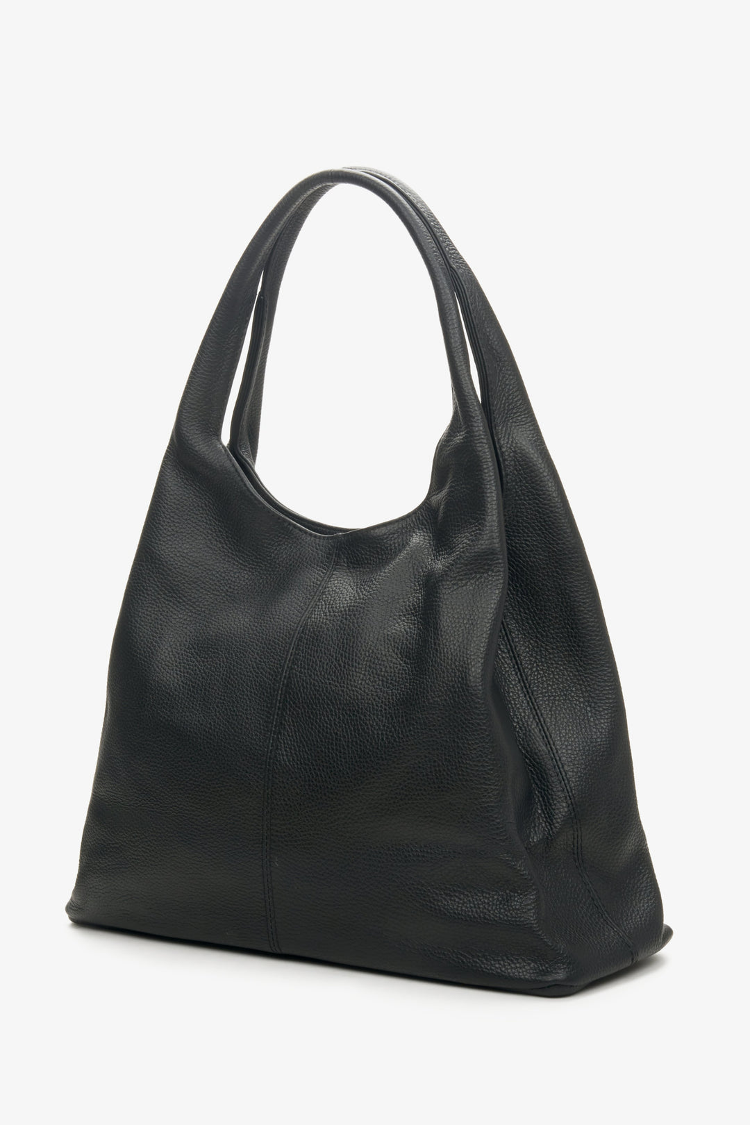 Women's shopper bag in black by Estro.