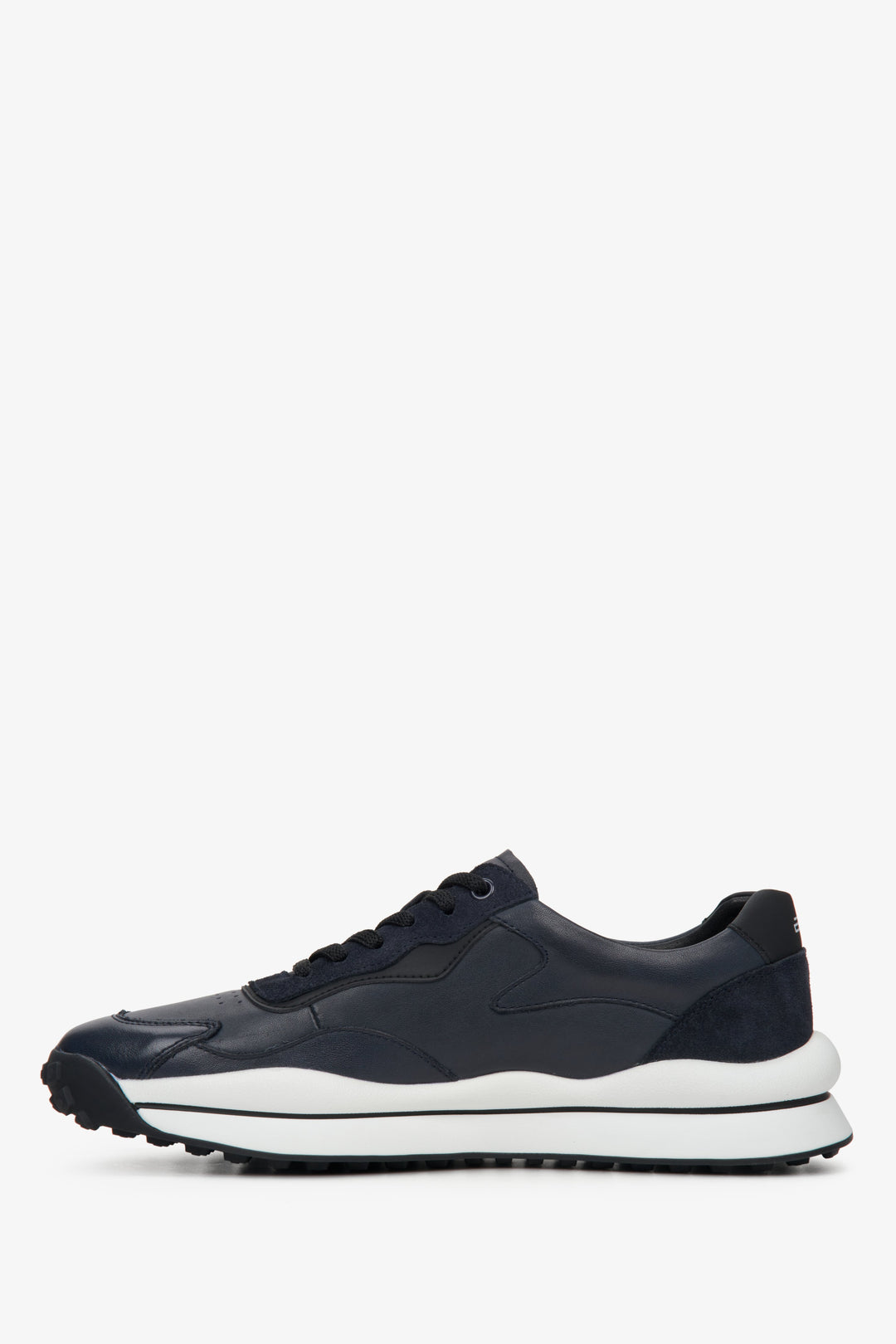 ES 8 navy blue men's sneakers for spring and autumn - profile view.