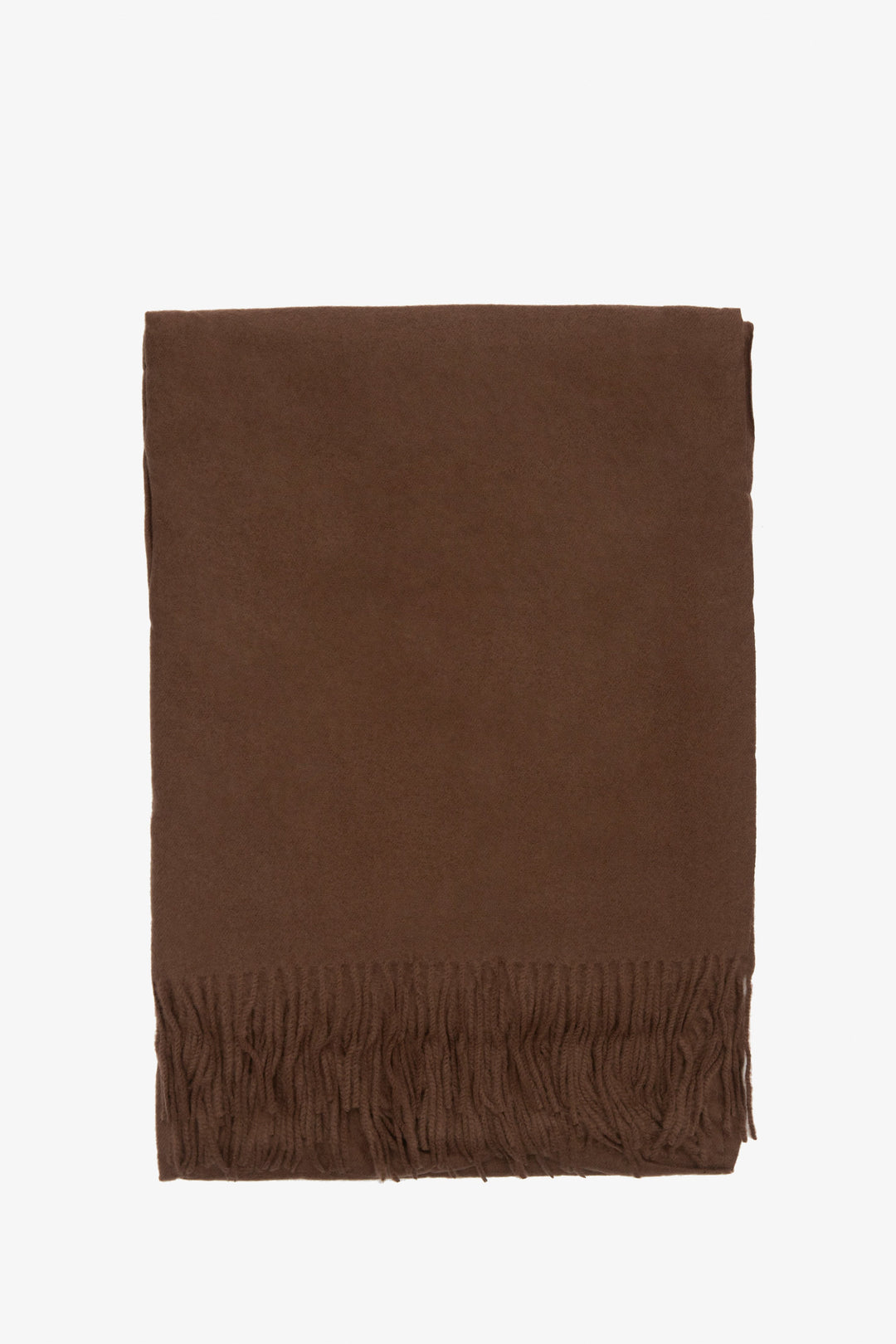 Women's dark brown scarf by Estro.