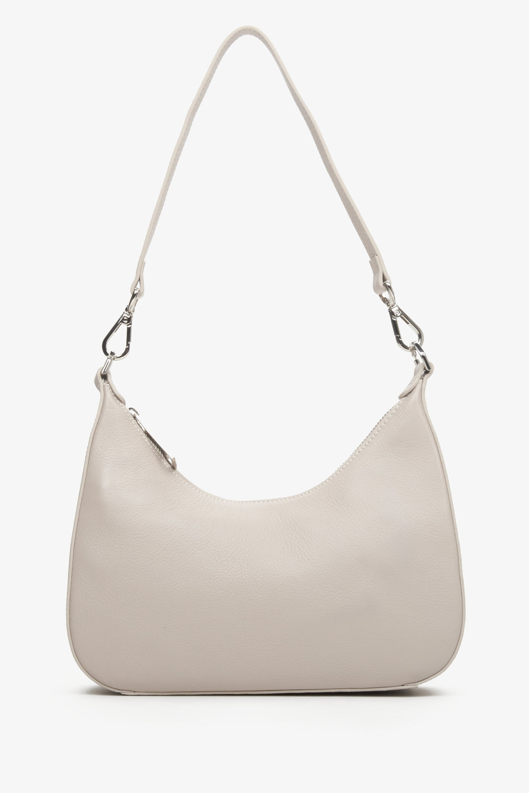 Women's Light Beige Bag made of Genuine Leather Estro ER00113781.