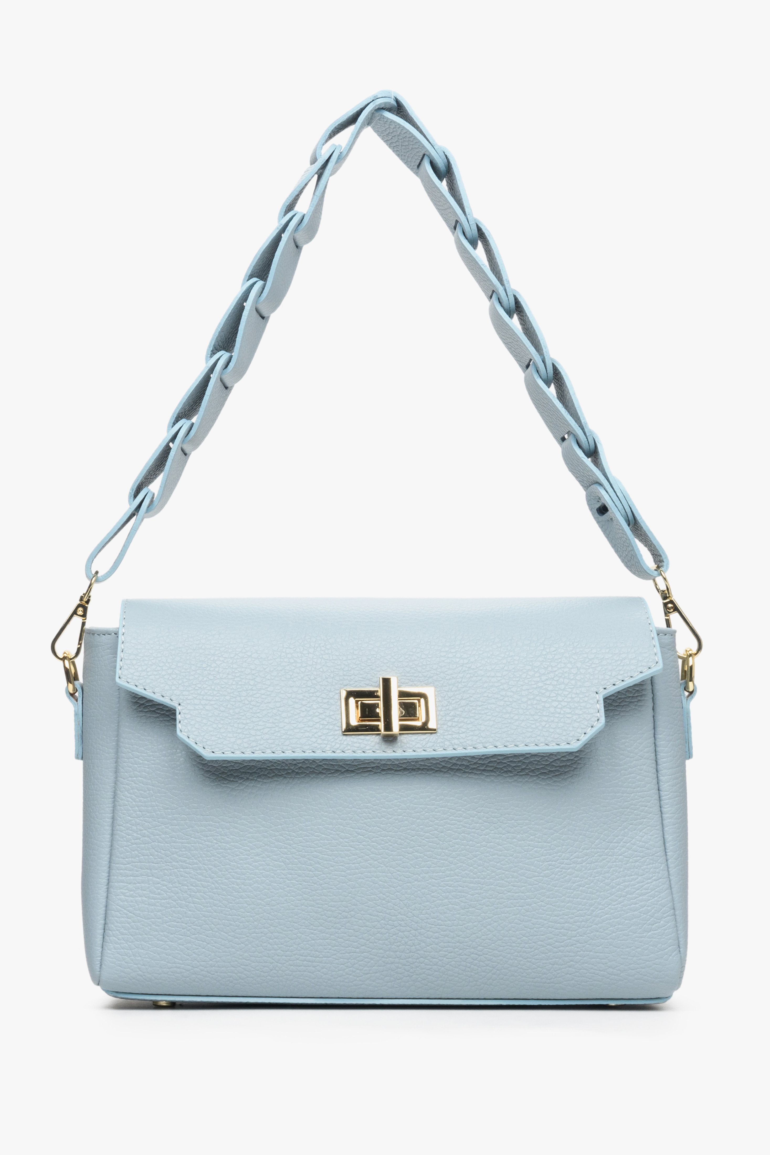 Light Blue Women's Shoulder Bag Estro ER00112996