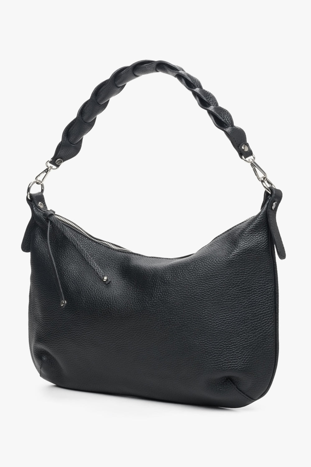Small Black Women's Handbag Made in Italy Estro ER00113001