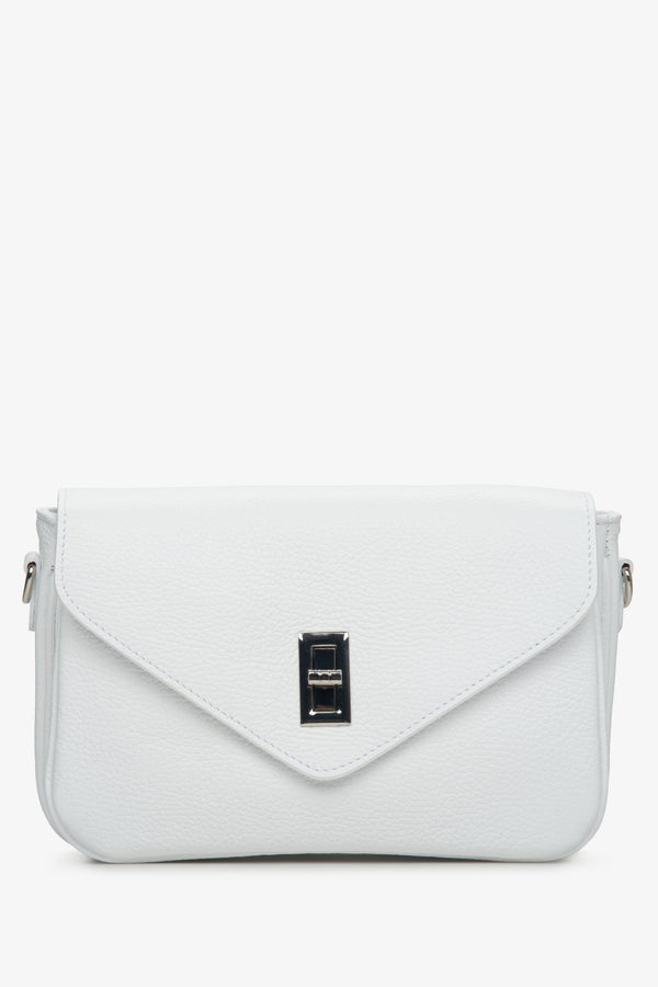 Small White Women's Leather Bag Estro ER00113004