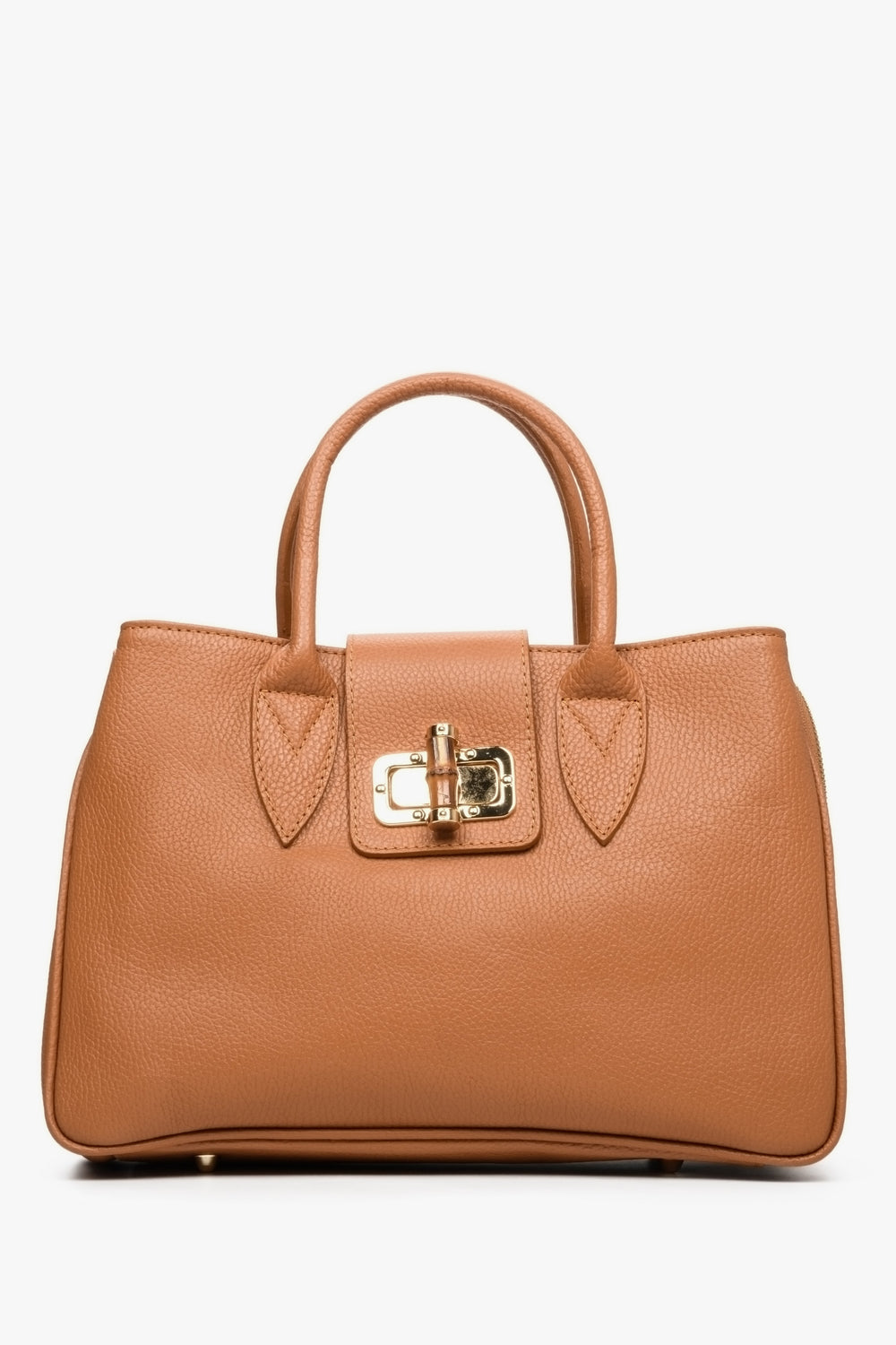 Brown Italian Leather Women's Handbag Estro ER00112992