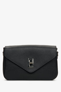 Small Black Women's Leather Bag Estro ER00111896