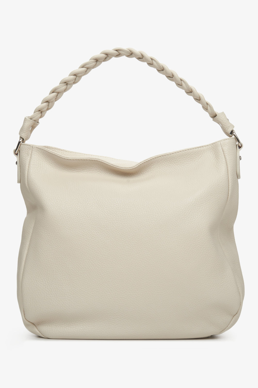 Light Beige Women's Shoulder Bag Made in Italy Estro ER00112911