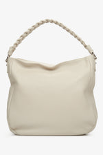 Light Beige Women's Shoulder Bag Made in Italy Estro ER00112911