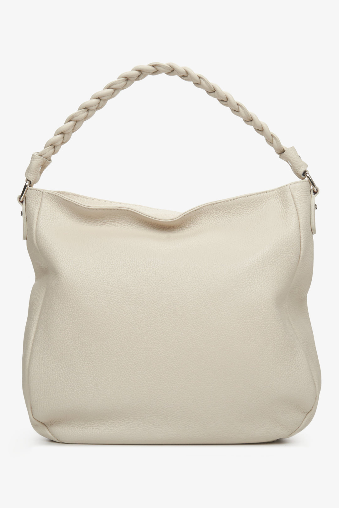 Light Beige Women's Shoulder Bag Made in Italy Estro ER00112911